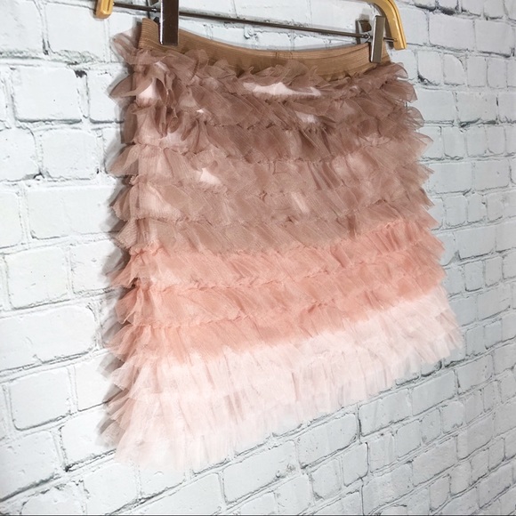 GAP Kids girls mesh ruffle ombré skirt - Picture 3 of 7